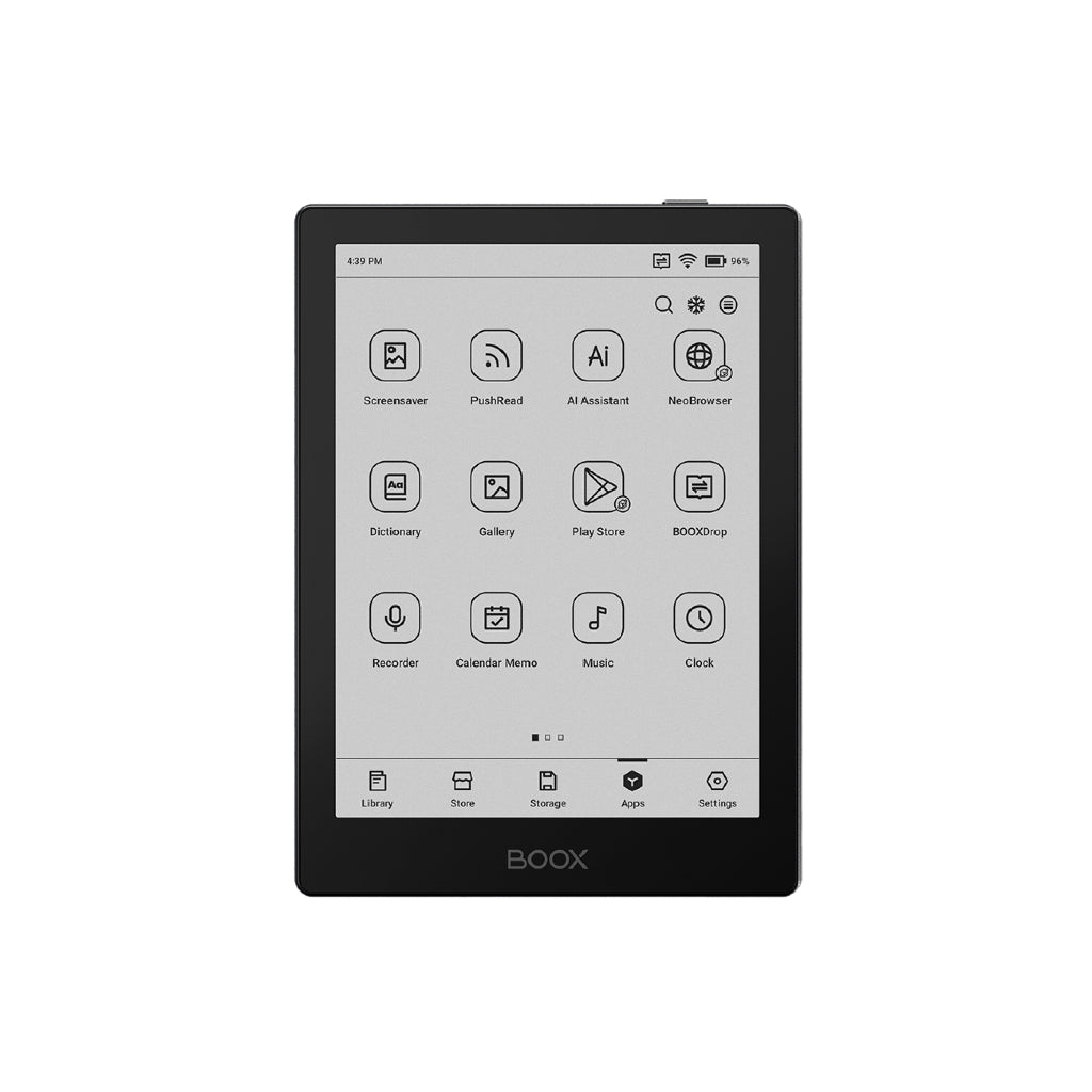 BOOX Go 6 E-ink Device Tablet Black