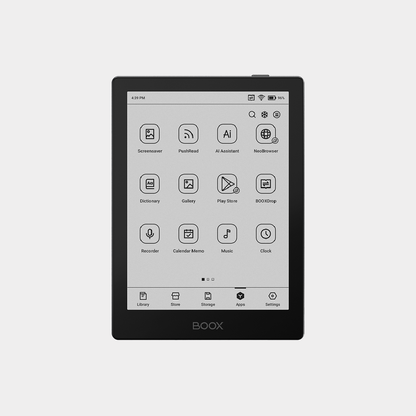 BOOX Go 6 E-ink Device Tablet Black